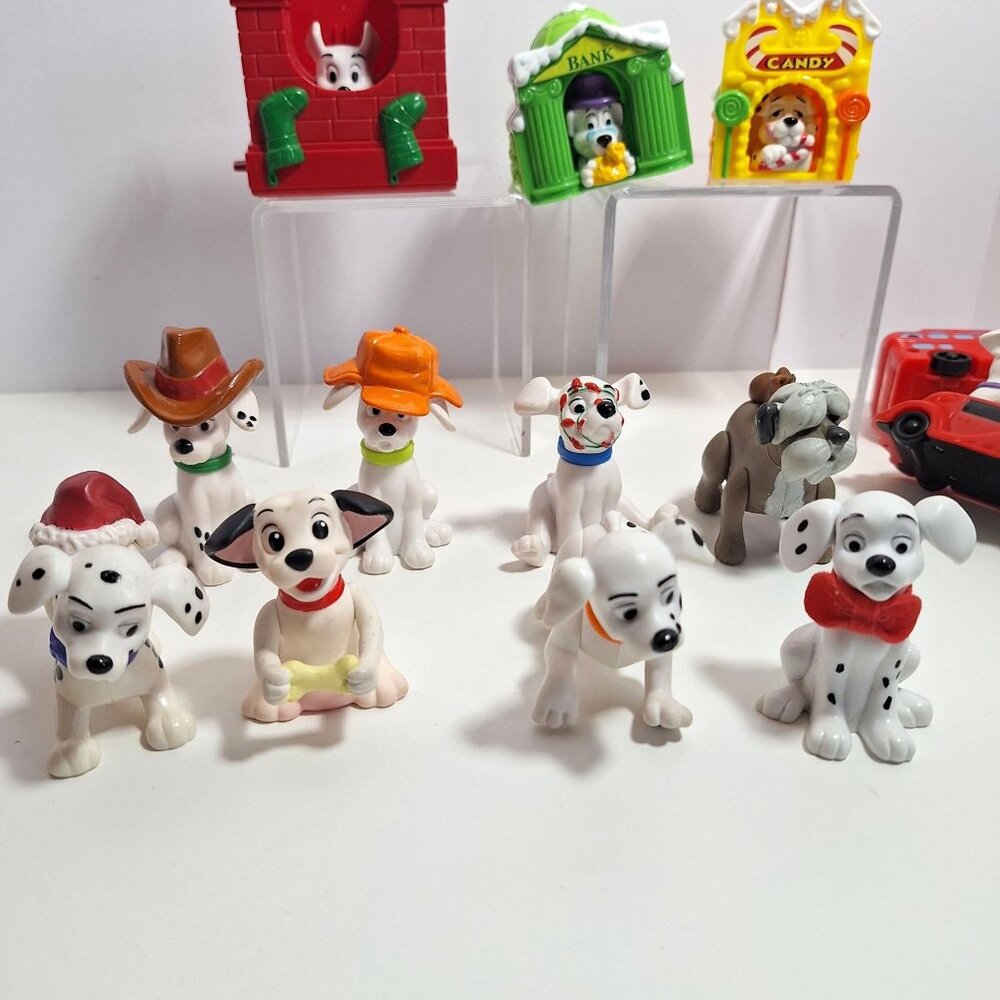 Disney 101 Dalmatians 18 McDonalds Toy Lot Vintage 1996 - Picture 9 of 15
